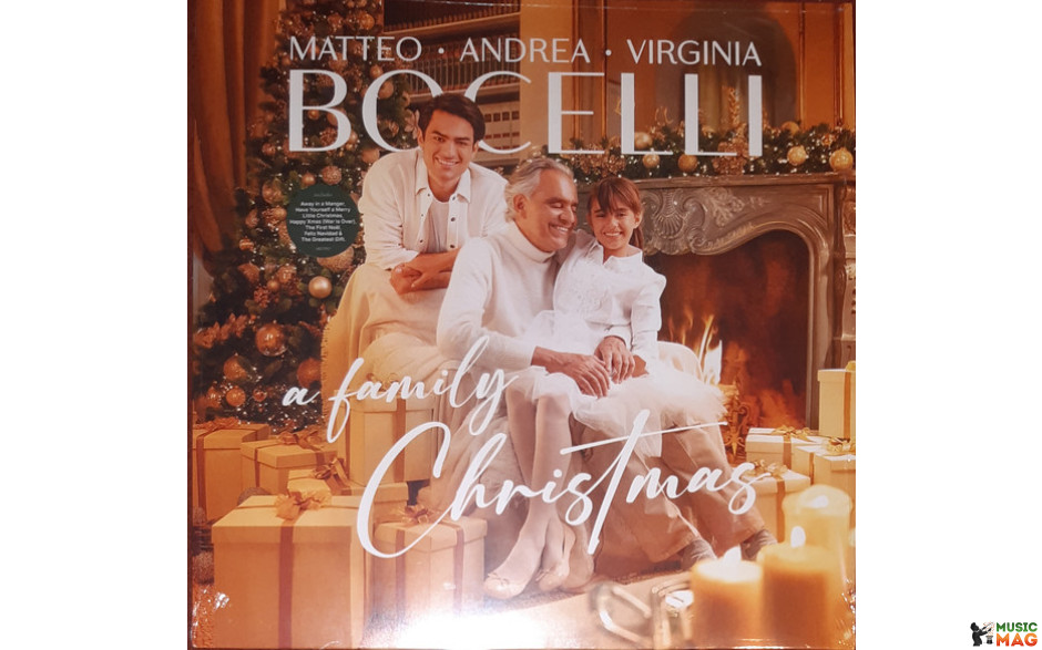 ANDREA, MATTEO, VIRGINIA BOCELLI - A FAMILY CHRISTMAS 2022 (482 7957) UNIVERSAL/EU MINT (0602448279576)