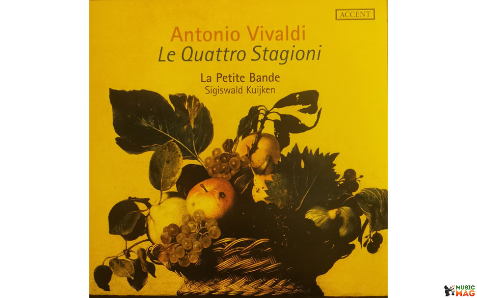 ANTONIO VIVALDI - CONCERTI OP.8 NR.1-4 "4 JAHRESZEITEN" 2022 (ACC 27002, 140 gm.) ACCENT/EU MINT (4015023270022)
