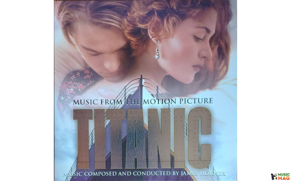 JAMES HORNER - TITANIC 2 LP Set 2016/2023 (MOVATM100, LTD., Silver & Black Marbled) MOV/EU MINT (8719262029484)