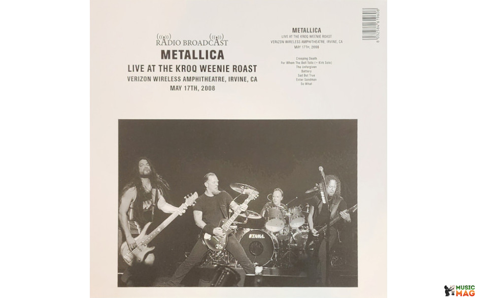 METALLICA - LIVE AT THE KROQ WEENIE ROAST IRVINE, CALIFORNIA 2008 2023 (RB18) RB/EU MINT (8032584619608)