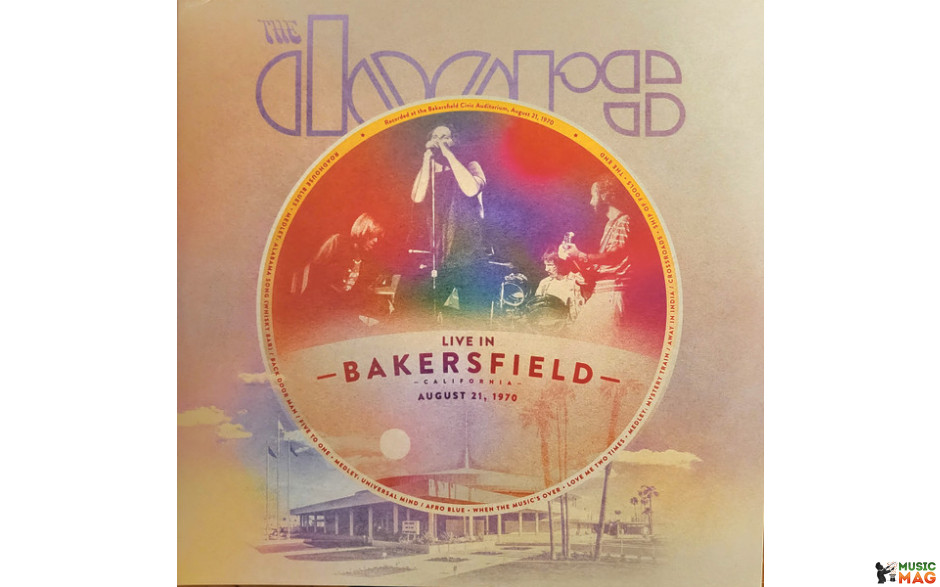 DOORS - LIVE IN BAKERSFIELD, AUGUST 21, 1970 2 LP Set 2023 (RCV1 725663, LTD., Orange) RHINO/EU MINT (0081227819149)