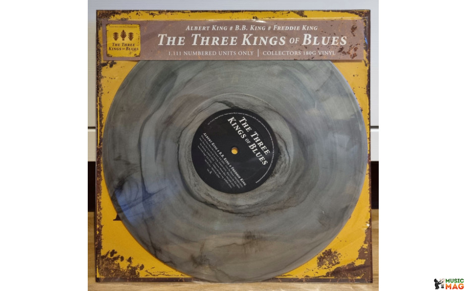 A. KING, B.B. KING, F. KING - THE THREE KINGS OF BLUES 2023 (3721, LTD.) POWER STATION/EU MINT (4260494437218)