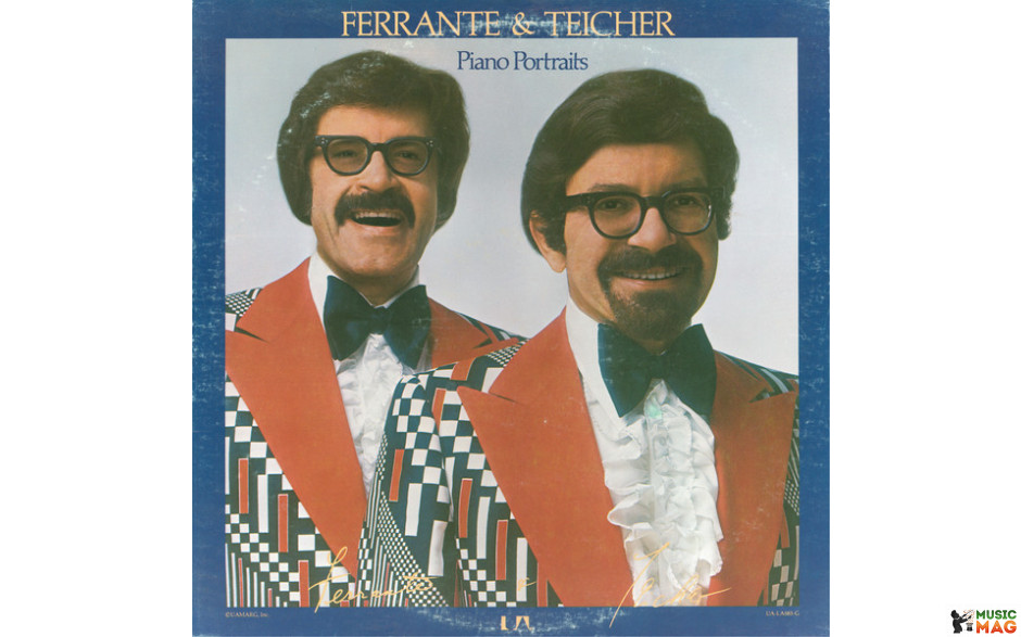 FERRANTE & TEICHER - PIANO PORTRAITS 1976 (UA-LA585-G) UNITED ARTISTS/USA OS/MINT