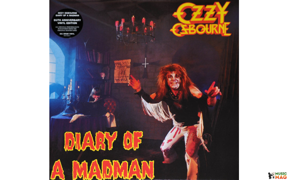 OZZY OSBOURNE - DIARY OF A MADMAN 1981/2011(88697 86665 1, 180 gm.) EPIC/EU MINT (0886978666512)
