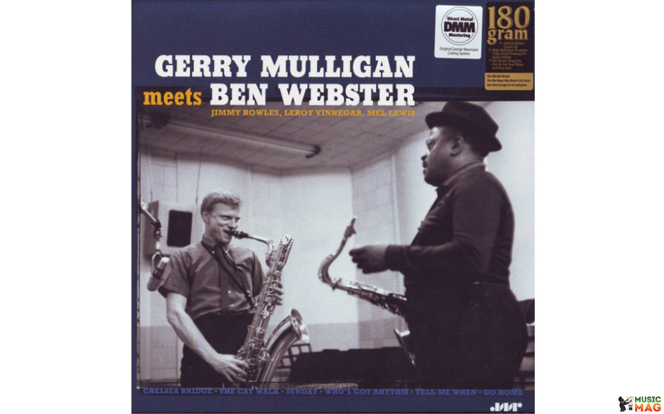 Gerry Mulligan Meets Ben Webster 1960/2010 (jwr 4531, 180 Gm.) Jazz Wax Records/eu Mint (8436028696826)