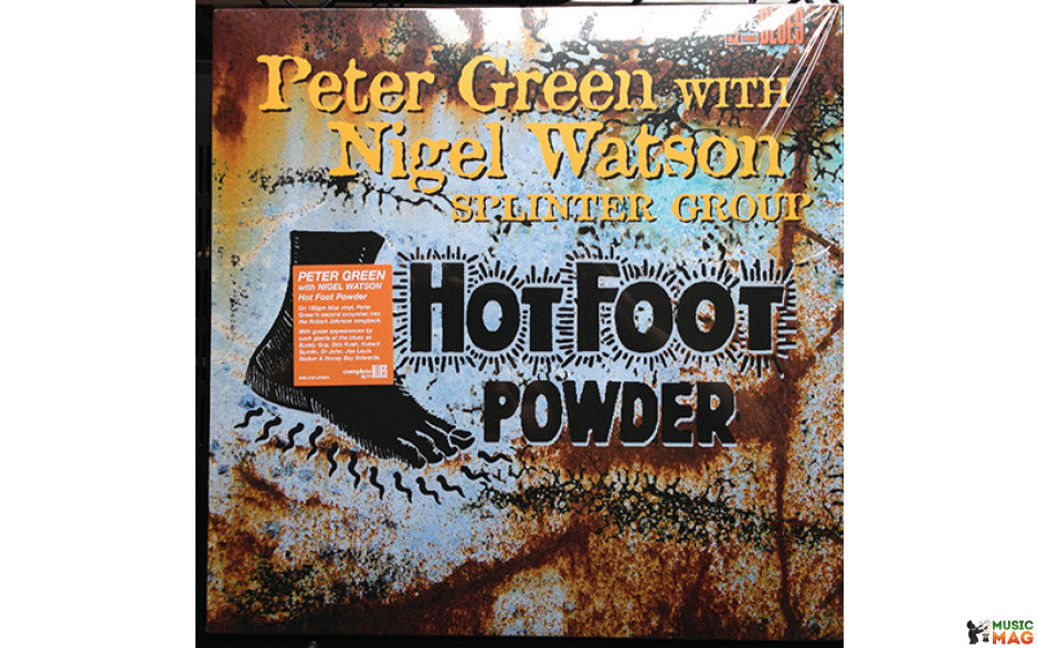 Peter Green With Nigel Watson - Hotfoot Powder 2000/2013 (sbluelp054) Complete Blues/ger. Mint (0636551005418)