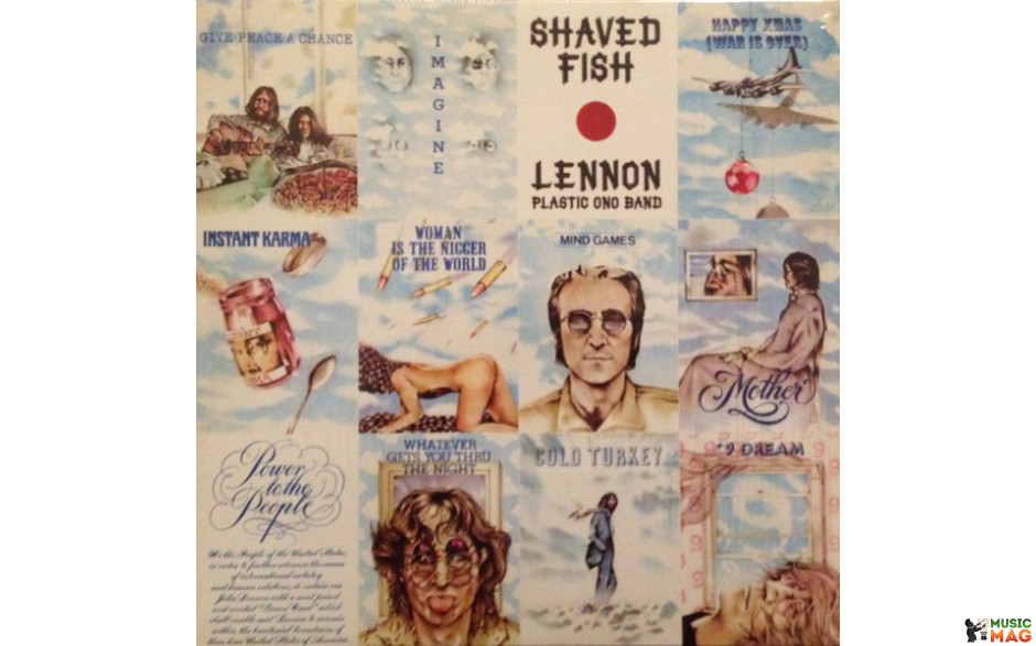 LENNON* / PLASTIC ONO BAND* – SHAVED FISH 2014 (535 111-2, 180 gm.) APPLE RECORDS/EU MINT (0600753511121)