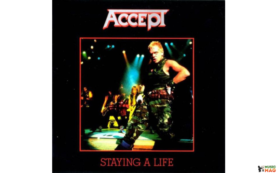ACCEPT - STAYING A LIFE 2 LP Set 1990/2021 (MOVLP2438) MUSIC ON VINYL/EU MINT (8719262019461)
