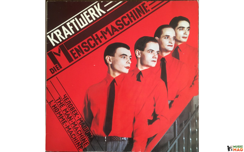 KRAFTWERK - DIE MENSCH MASCHINE 2020 (50999 6 99589 1 5, LTD., Red) KLING KLANG/EU MINT (0190295272319)