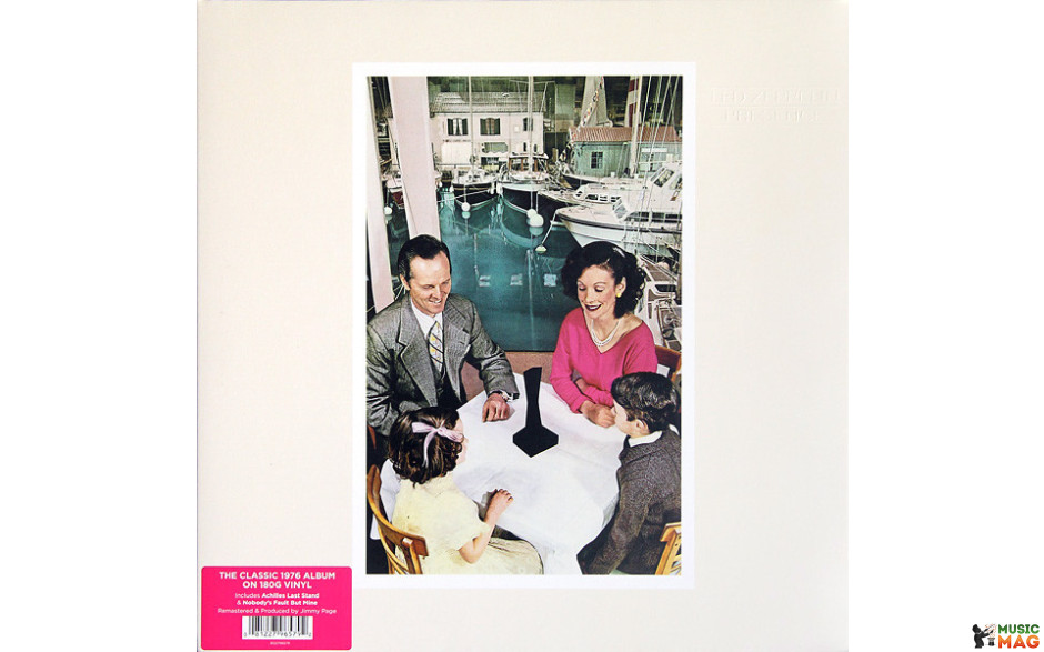 LED ZEPPELIN - PRESENCE 1976 (0081227965792, Remastered by Jimmy Page, 180 gm.) GAT, WB/ATLANTIC/EU MINT (0081227965792)