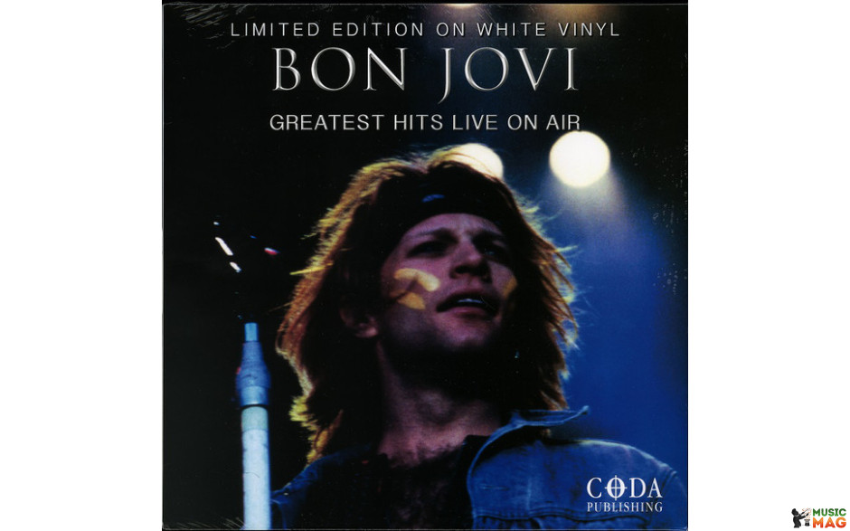 BON JOVI - GREATEST HITS LIVE ON AIR 2016 (CPLVNY095, LTD. White Vinyl) CODA PUBLISHNG/EU MINT (5060420343069)