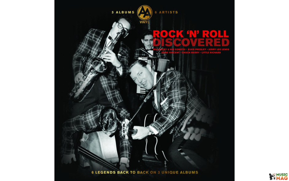 V/A – ROCK "N" ROLL DISCOVERED 3 LP Set 2016 (02014-VB) AA VINYL (5711053020147)