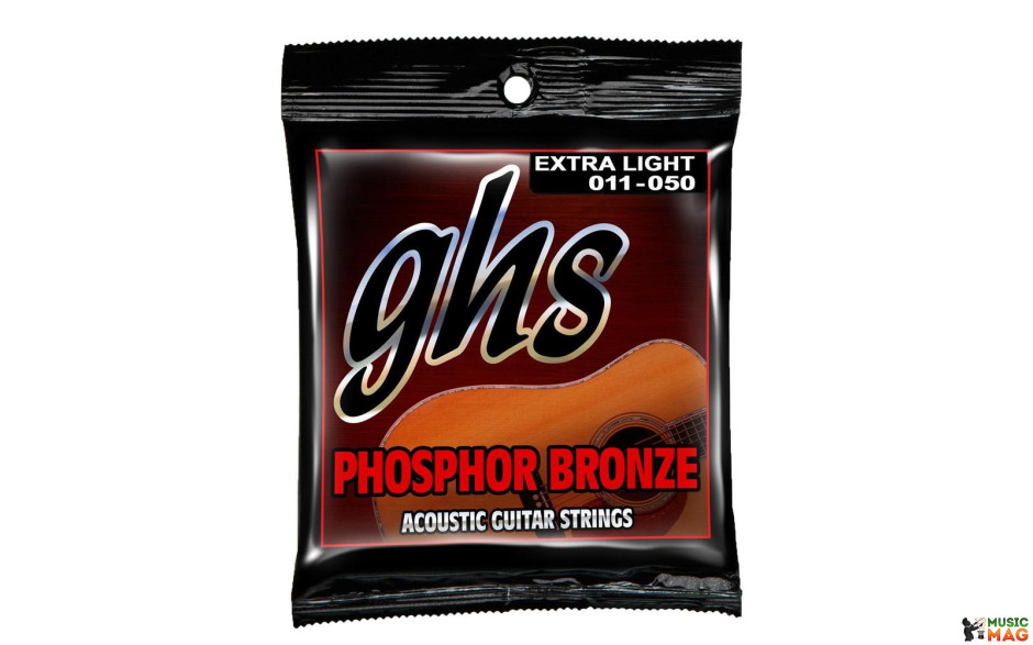 GHS STRINGS GHS STRINGS VINTAGE BRONZE EX. LIGHT SET