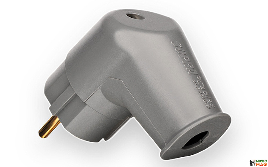SUPRA MAINS PLUG SW-EU/ANGLED MALE BULK