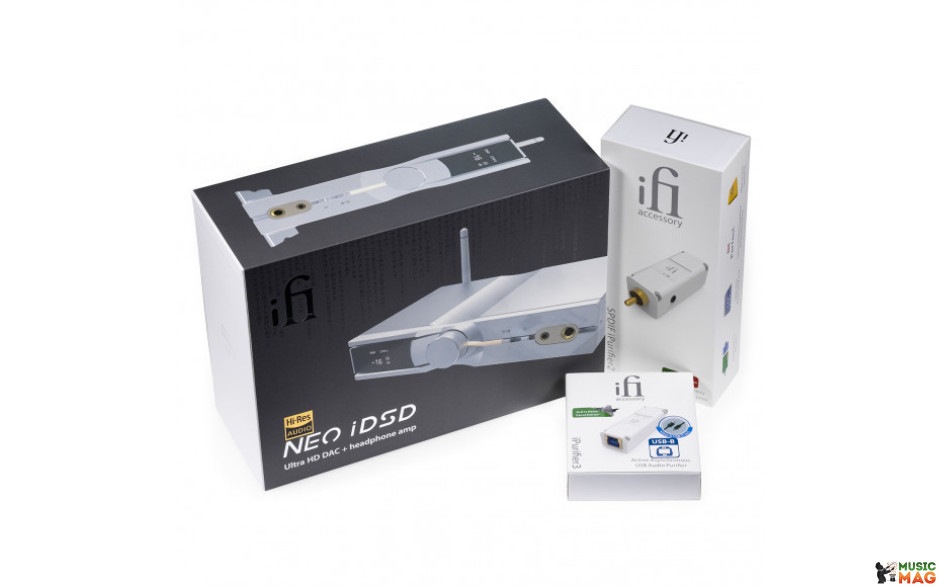 iFi NEO iDSD+iPurifier3B+ iPurifier2 Bundle Silver