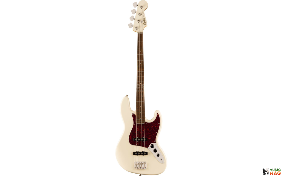 SQUIER LIMITED EDITION CLASSIC VIBE MID-'60S JAZZ BASS OLYMPIC WHITE
