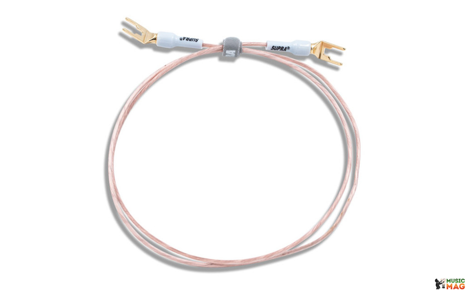 SUPRA GROUND PHONO CABLE WITH SPADES 1.5M