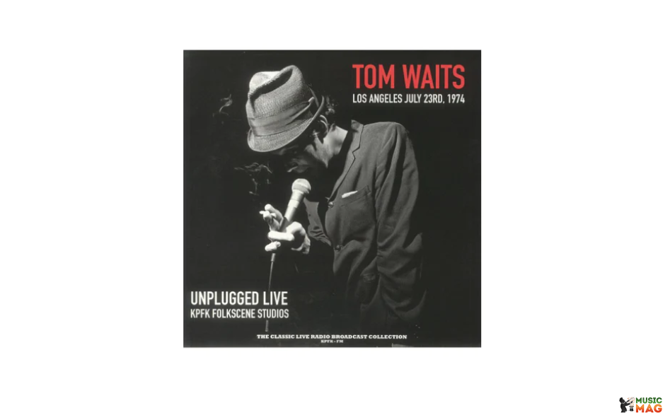 TOM WAITS - UNPLUGGED LIVE AT FOLKSCENE STUDIOS 2023 (SRFM0028CV, LTD., Orange) SR/EU MINT (9003829977721)