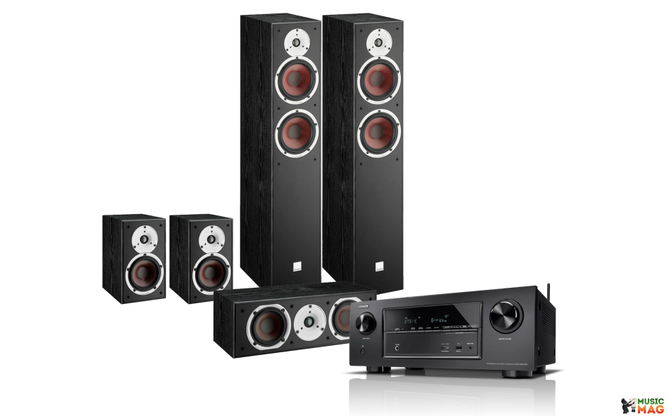 Denon AVR-X1800H + Dali Spektor set 5.0 Black