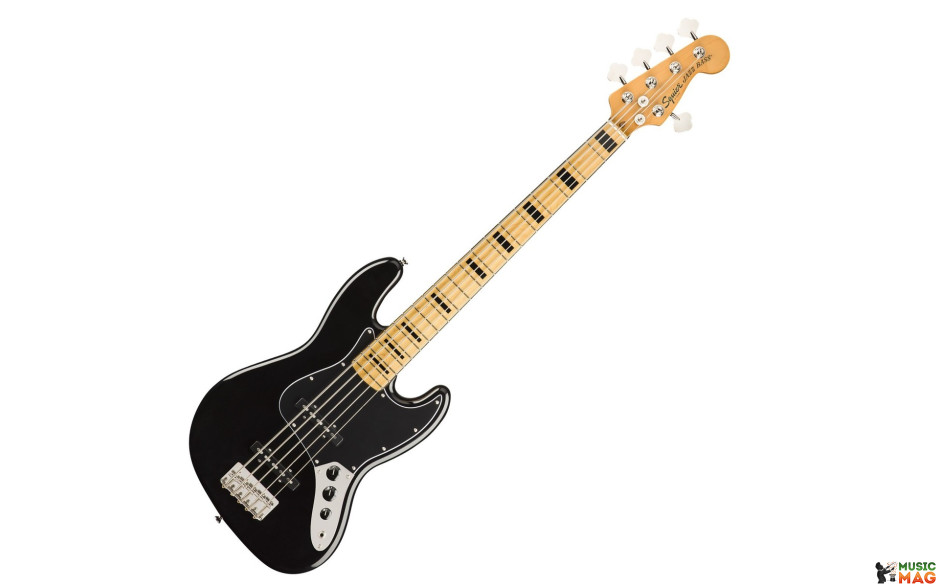 SQUIER by FENDER CLASSIC VIBE '70s JAZZ BASS V MN BLACK