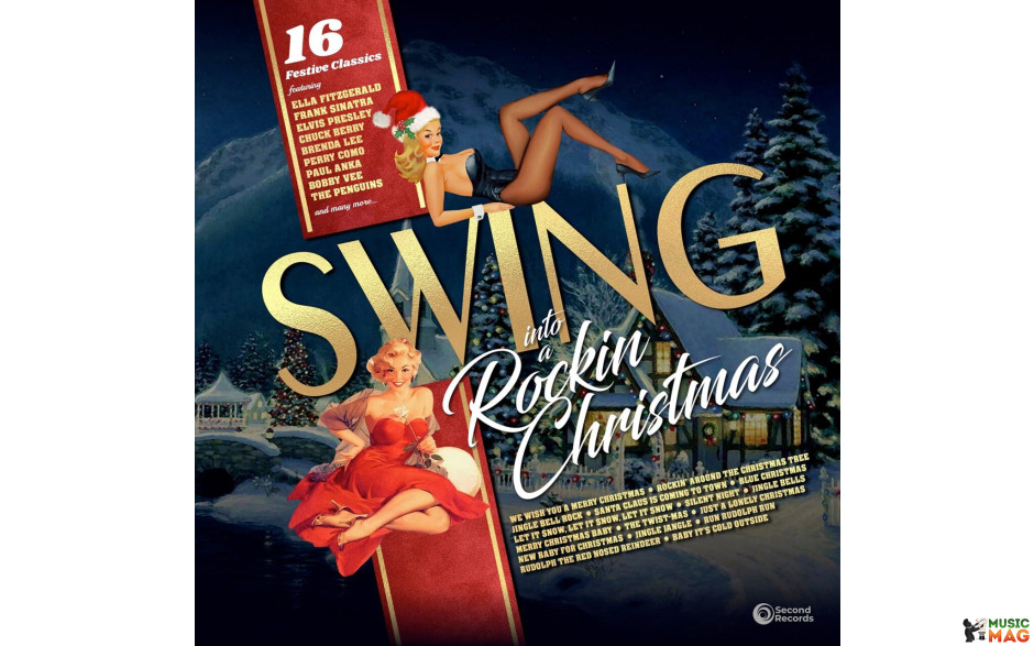 V/A - Swing Into A Rockin Christmas (2023) Vinyl LP
