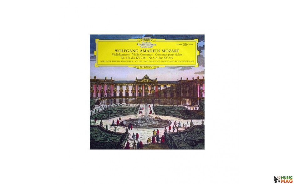 Mozart W. A. - Violin Concertos No. 4 in D major K. 218 No. 5 in A major K. 219 (139463) Mi nt