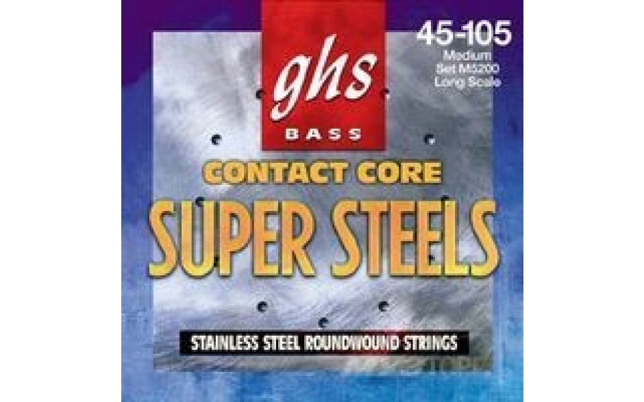 GHS STRINGS ML5000 BASS SUP ST LONG MEDIUM LIGHT