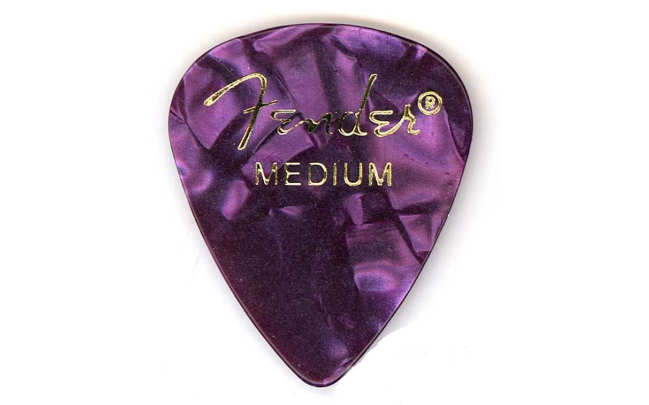 FENDER 351 PREMIUM CELLULOID PURPLE MOTO MEDIUM