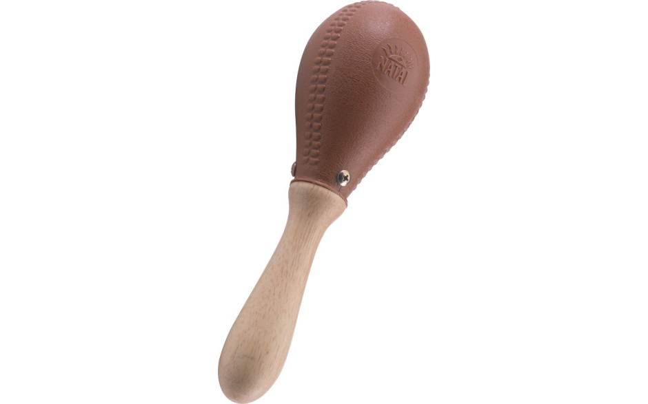 NATAL DRUMS BPSK-S MARACAS BROWN PLASTIC SMALL