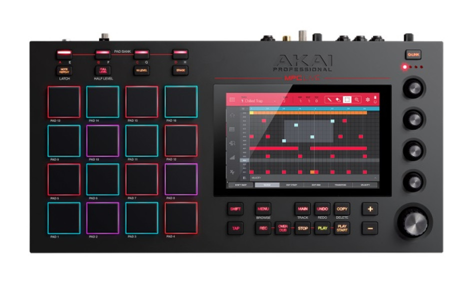 AKAI MPC LIVE Hybrid Standalone Hardware DAW with Software Integration