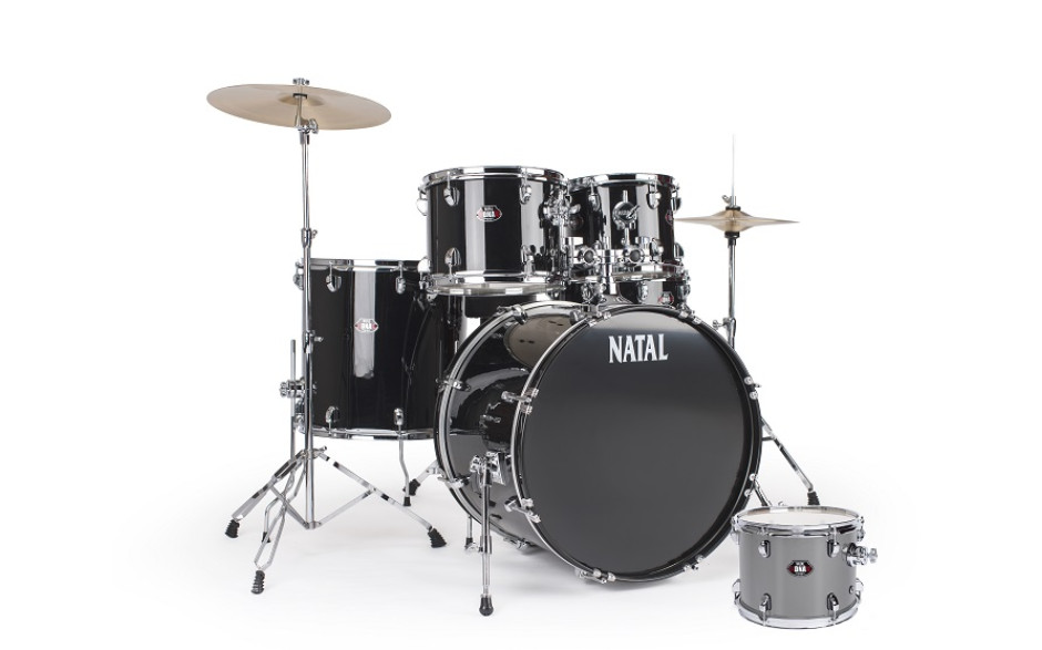 NATAL DRUMS DNA US FUSION DRUM KIT SILVER HARDWARE PACK