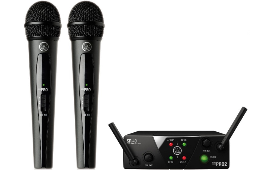 AKG WMS40 Mini2 Vocal Set BD US25A/B