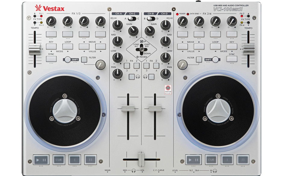 Vestax VCI-100 mkII Silver
