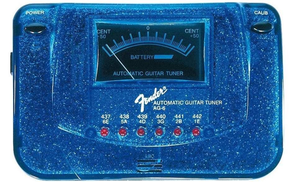 Fender AG6 Blue Sparkle EXP II
