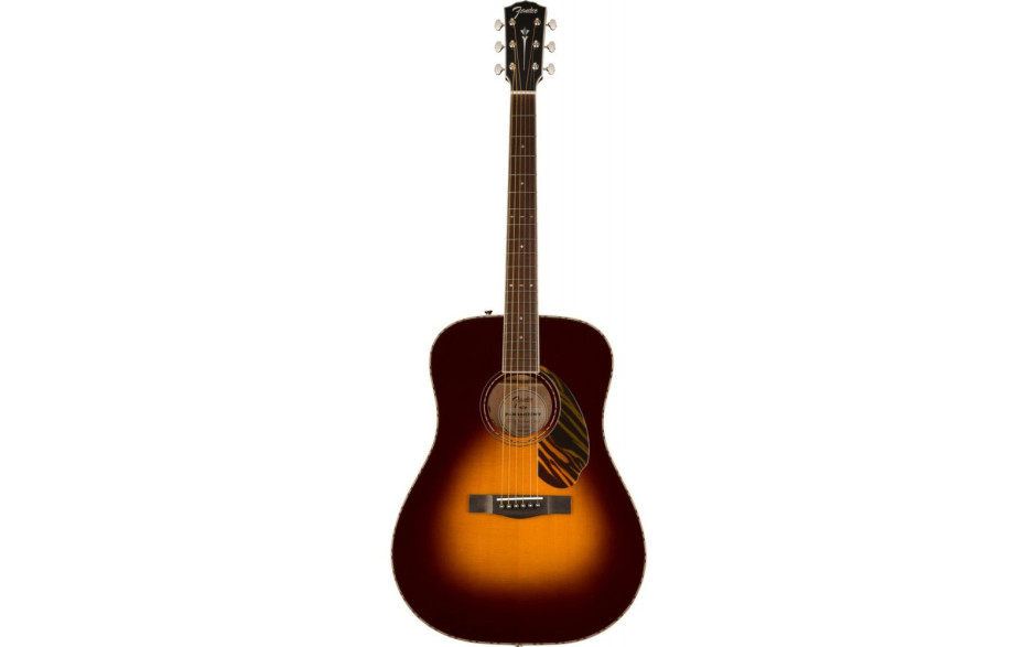 FENDER PD-220E DREADNOUGHT WITH CASE 3-COLOR VINTAGE SUNBURST