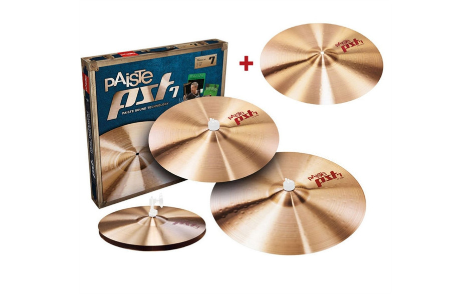 Paiste 7 Rock Set + Crash 18"