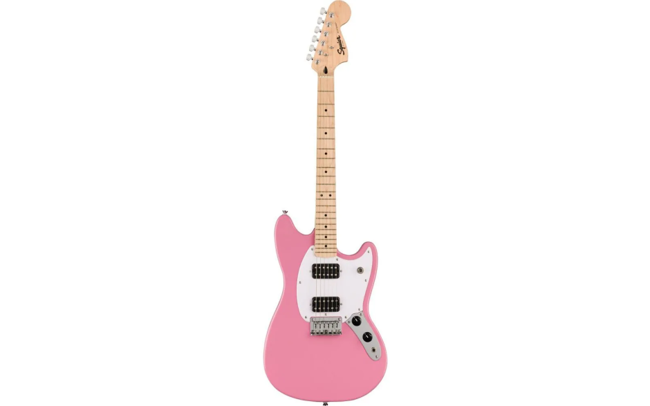 SQUIER by FENDER SONIC MUSTANG HH MN FLASH PINK