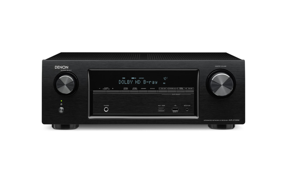 Denon AVR-X1100W Black
