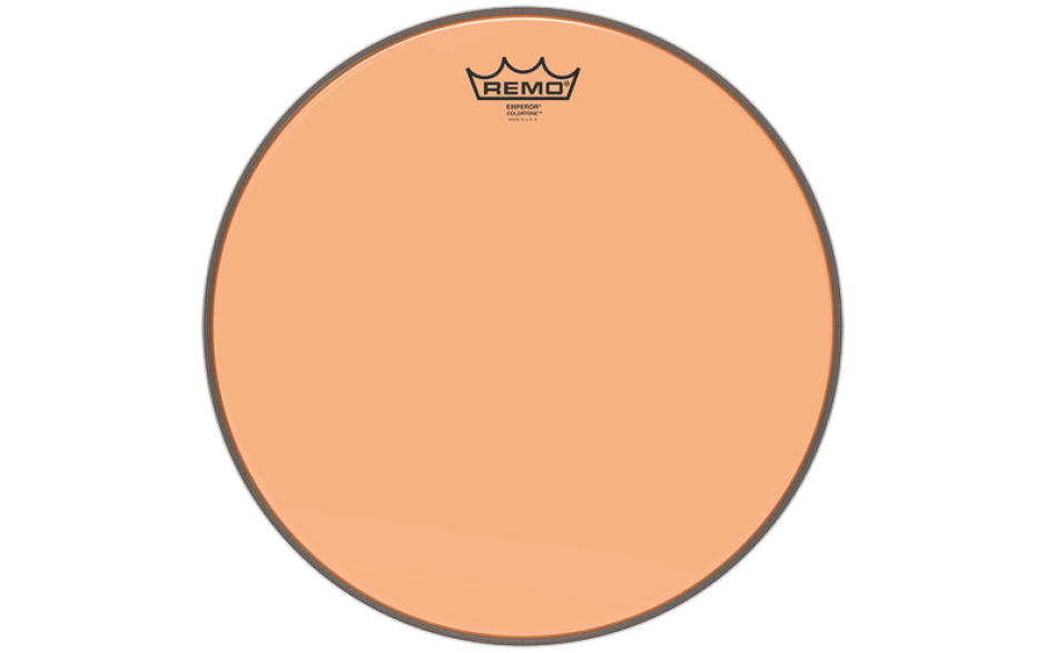 REMO EMPEROR 10" COLORTONE ORANGE