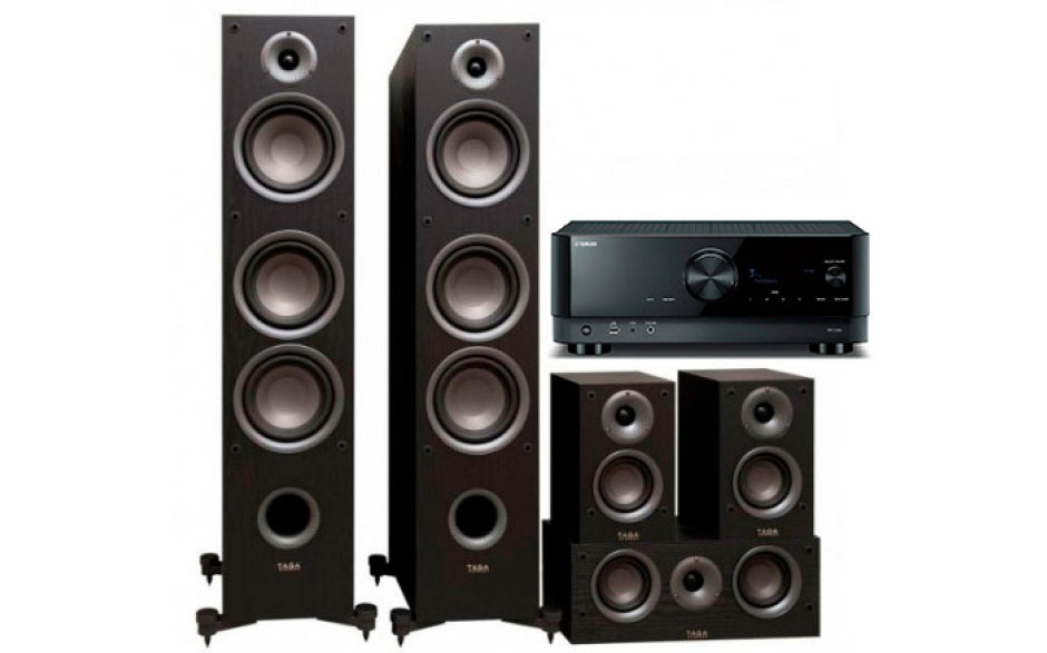 Yamaha RX-V4A + Taga Harmony TAV-607