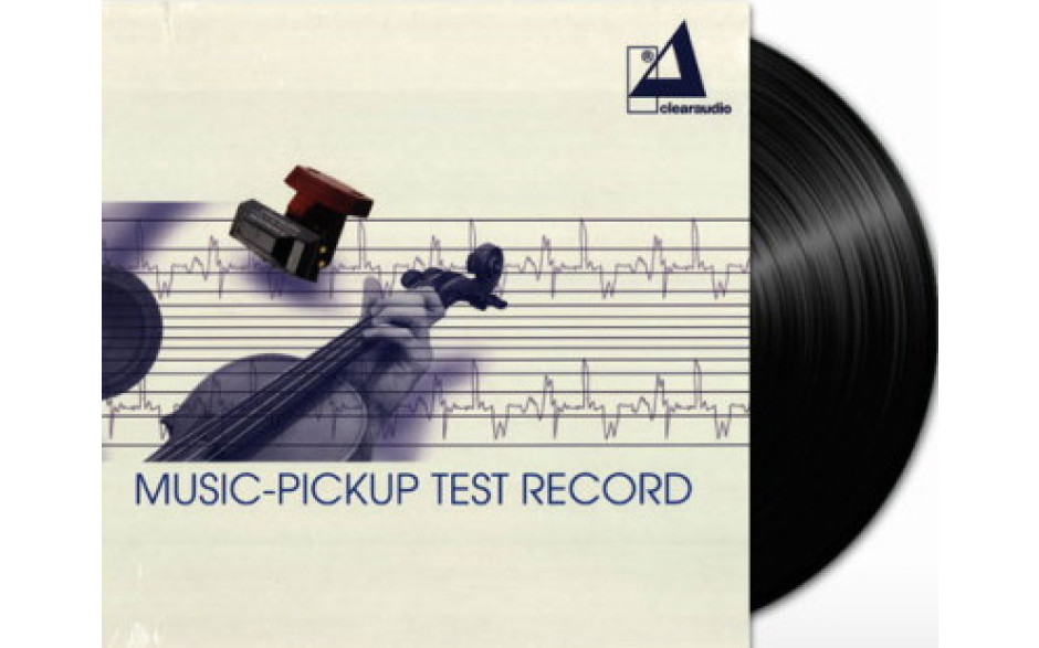 Clearaudio Music-Pickup Test Record (LP 43033,180 g.) Germany, Mint