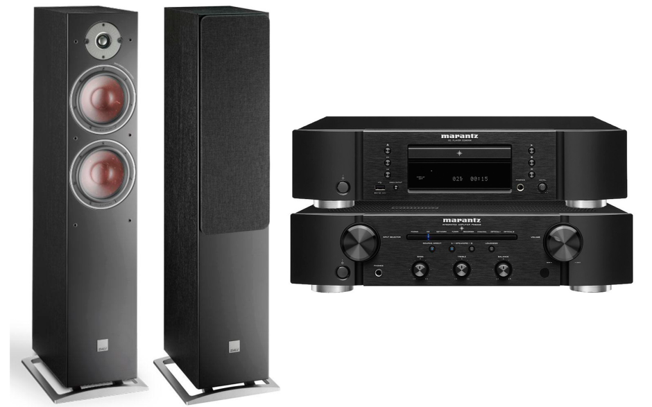 Marantz CD6007+Marantz PM6007+DALI Oberon 7