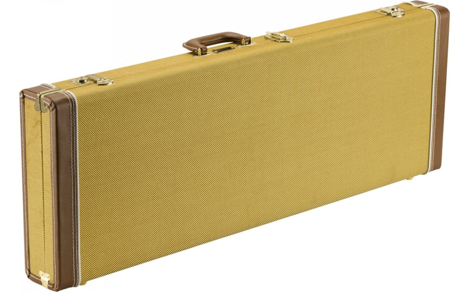 FENDER CLASSIC SERIES WOOD CASE - STRAT/TELE TWEED