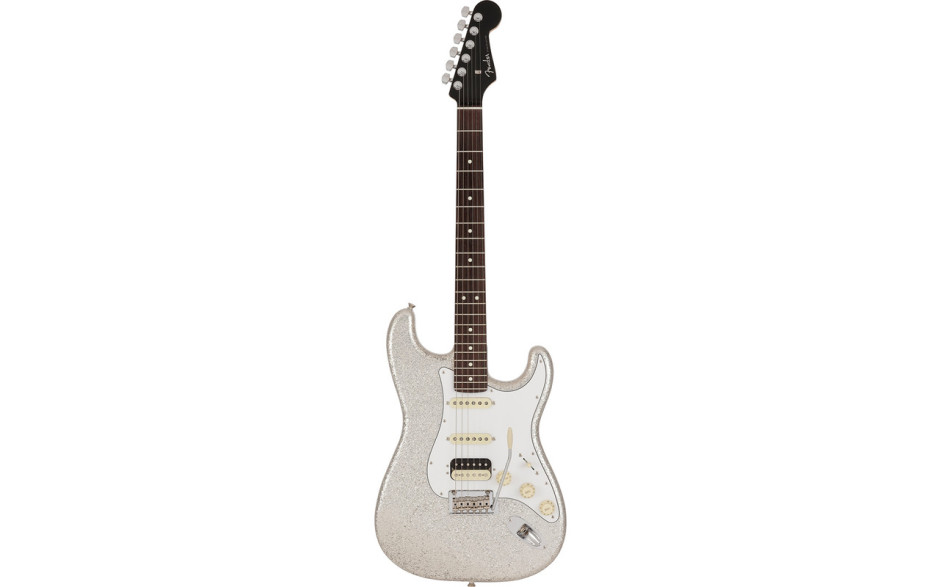 FENDER MIJ LTD STRATOCASTER HSS RW SILVER SPARKLE