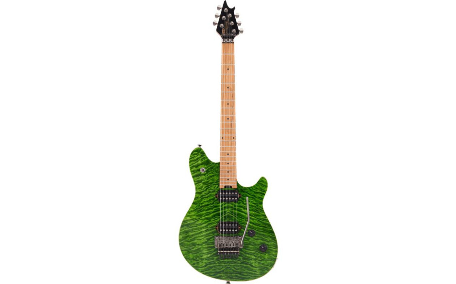 EVH WOLFGANG WG STANDARD WG QM TRANSPARENT GREEN