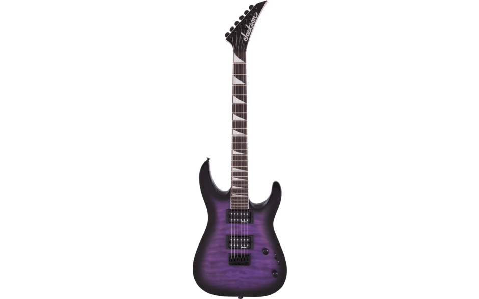 JACKSON JS32Q DKA DINKY ARCH TOP HT TRANSPARENT PURPLE BURST