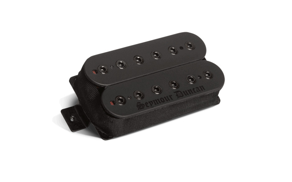 SEYMOUR DUNCAN BLACK WINTER HUMBUCKER BRIDGE BLACKENED