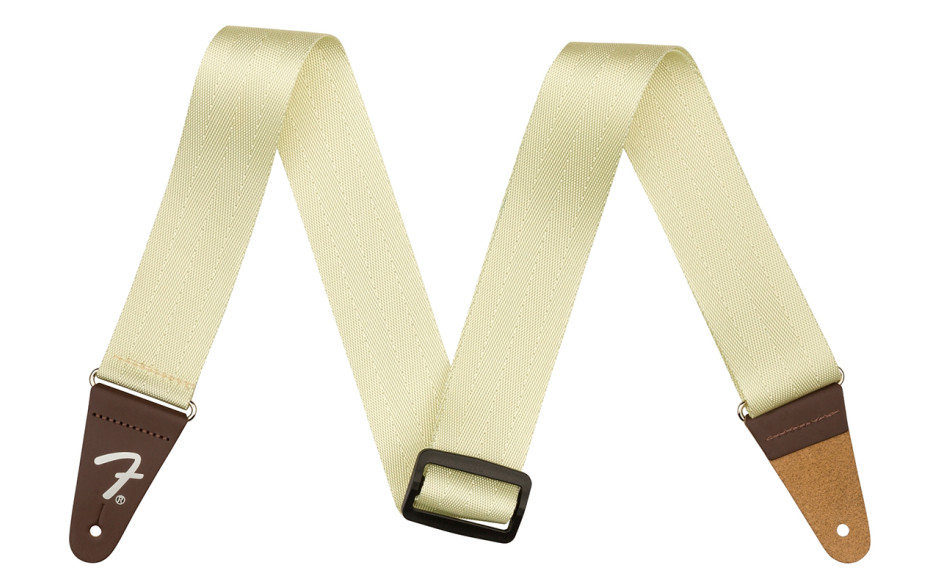 FENDER STRAP 2" AM PRO BELT OLYMPIC WHITE