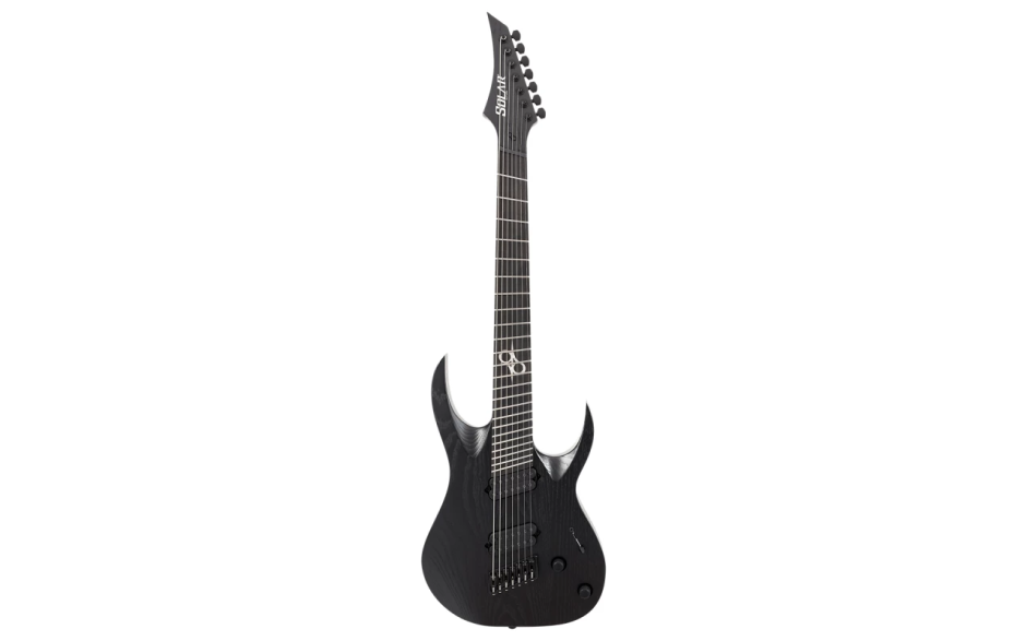 SOLAR GUITARS A1.7BOP-FF BLACK OPEN PORE MATTE