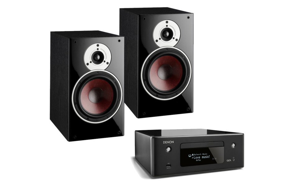 Сетевой CD-ресивер Denon CEOL RCD-N10 + Акустика DALI Zensor 3